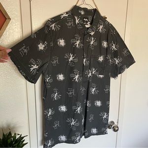 Billabong mens button down short sleeve